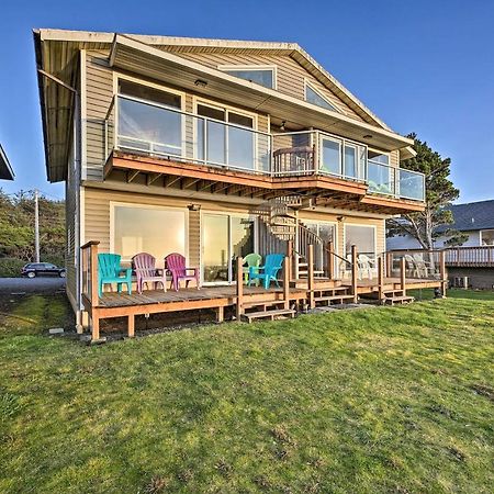 Sanderling Sea Cottages, Unit 11 Waldport Esterno foto