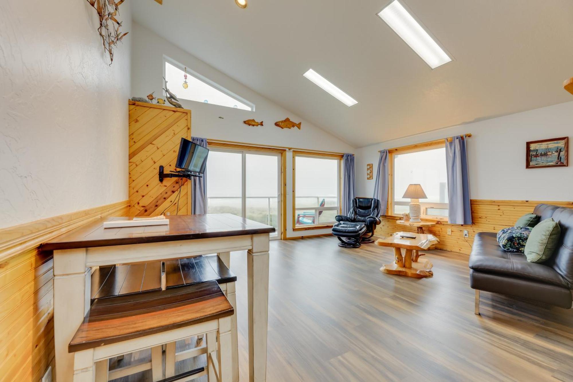 Sanderling Sea Cottages, Unit 11 Waldport Esterno foto