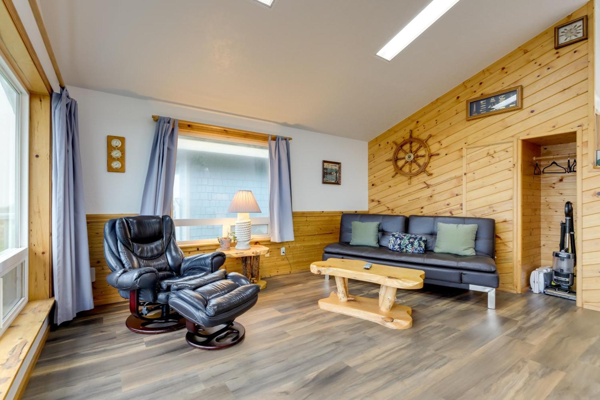 Sanderling Sea Cottages, Unit 11 Waldport Esterno foto