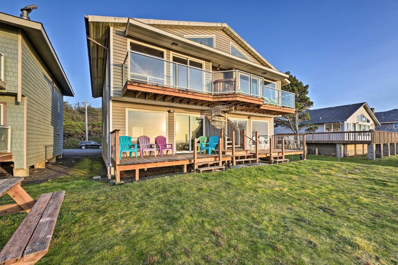 Sanderling Sea Cottages, Unit 11 Waldport Esterno foto